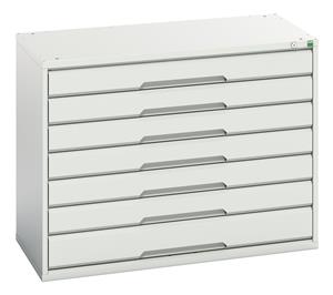 Bott Verso Drawer Cabinets1050 x 550  Tool Storage for garages and workshops Verso 1050 x 550 x 800H 7 Drawer Cabinet